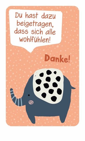 Produktbild: DANKE! 100 Lobk&auml;rtchen f&uuml;r ein gutes soziales Miteinander