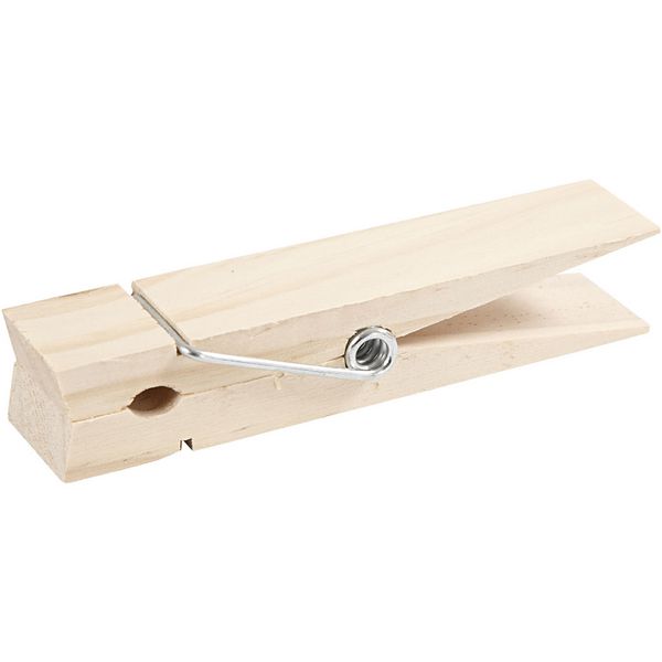 Produktbild: Creativ Company Holzklammer, L 15 cm, B 3,5 cm, 1 Stk