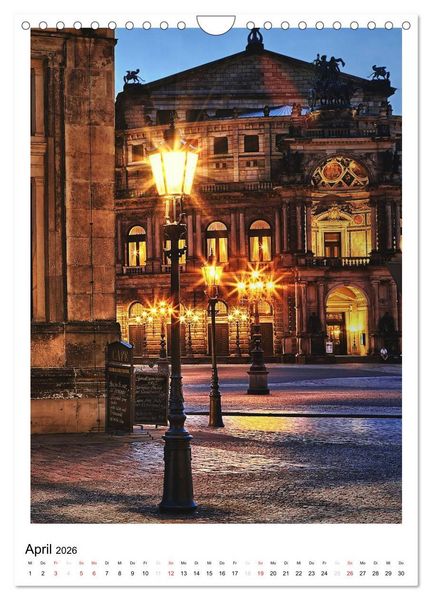 Produktbild: Bilder aus Dresden (Wandkalender 2026 DIN A4 hoch), CALVENDO Monatskalender