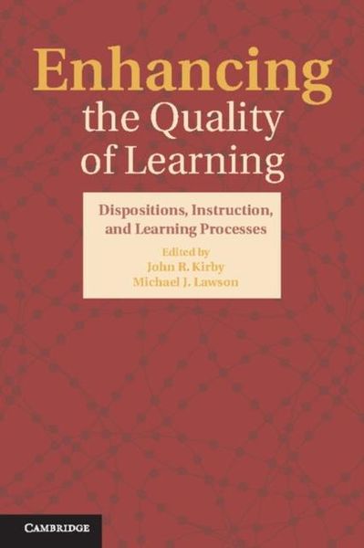 Produktbild: Enhancing the Quality of Learning