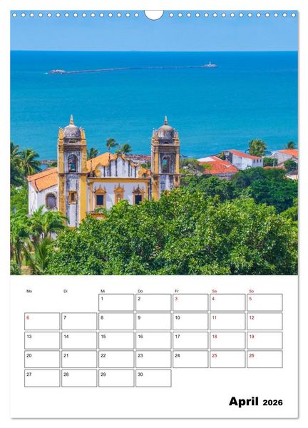 Produktbild: Olinda - ein Traumreiseziel (Wandkalender 2026 DIN A3 hoch), CALVENDO Monatskalender