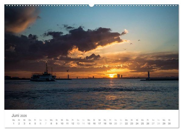 Produktbild: Istanbul - zwischen Okzident und Orient (hochwertiger Premium Wandkalender 2026 DIN A2 quer), Kunstdruck in Hochglanz