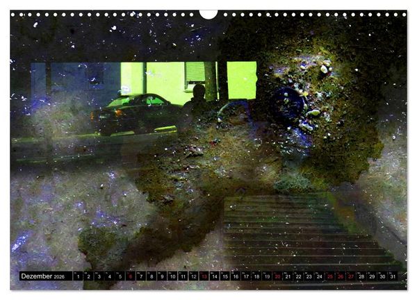 Produktbild: Illusionen in Texturen, Fotokunst (Wandkalender 2026 DIN A3 quer), CALVENDO Monatskalender