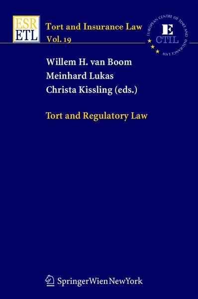 Produktbild: Tort and Regulatory Law