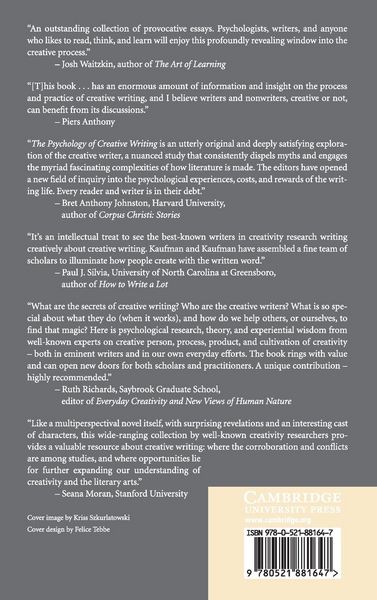 Produktbild: The Psychology of Creative Writing