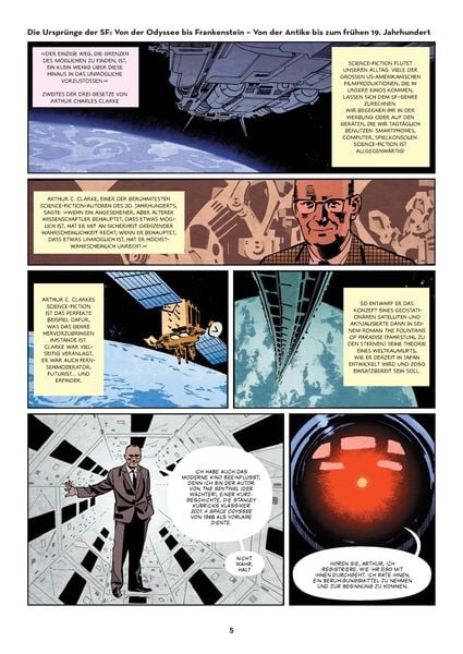 Produktbild: Die Geschichte der Science-Fiction (Graphic Novel)