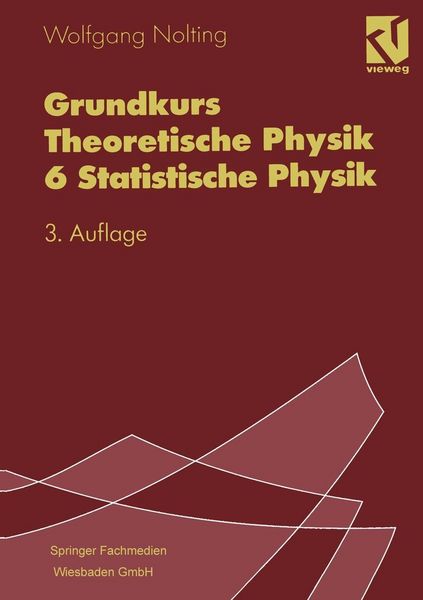 Produktbild: Grundkurs Theoretische Physik 6 Statistische Physik