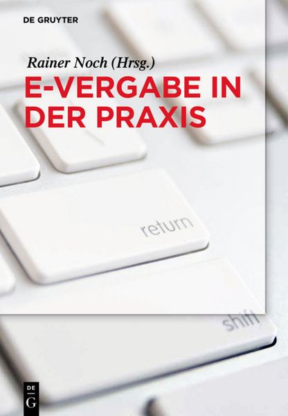 Produktbild: e-Vergabe in der Praxis