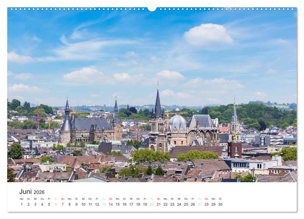 Produktbild: Aachener Dom - Weltkulturdenkmal (Wandkalender 2026 DIN A2 quer), CALVENDO Monatskalender