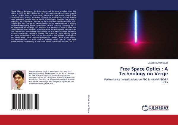 Produktbild: Free Space Optics : A Technology on Verge