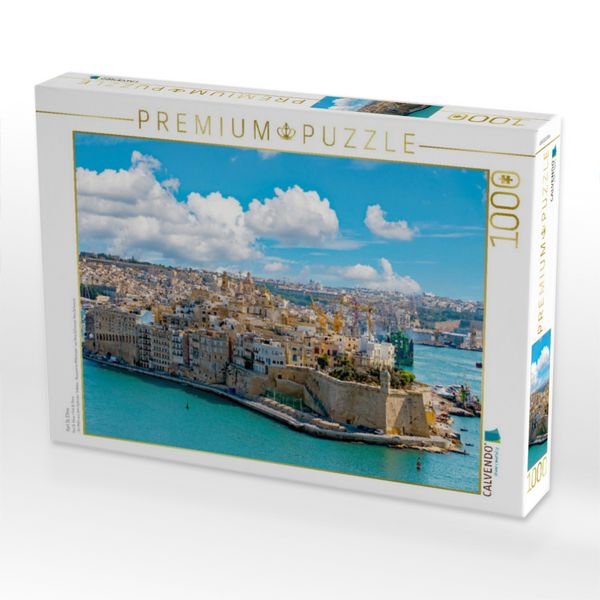 Produktbild: CALVENDO Puzzle Fort St. Elmo | 1000 Teile Lege-Gr&ouml;&szlig;e 64x48cm Foto-Puzzle f&uuml;r gl&uuml;ckliche Stunden