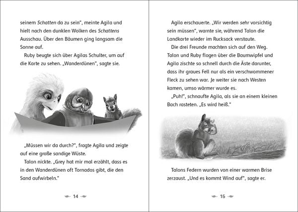 Produktbild: Der letzte Feuerfalke und die fl&uuml;sternde Eiche (Band 3)