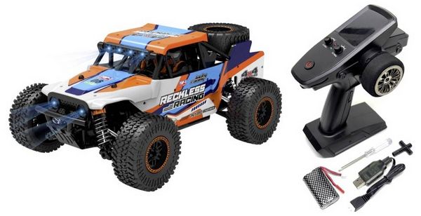 Produktbild: Absima Rock Racer Reckless Orange Brushed 1:20 RC Modellauto Elektro Truggy Allradantrieb (4WD) RtR 2,4 GHz
