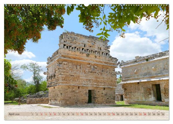 Produktbild: Geheimnisvolle Orte Yucat&aacute;n (hochwertiger Premium Wandkalender 2026 DIN A2 quer), Kunstdruck in Hochglanz