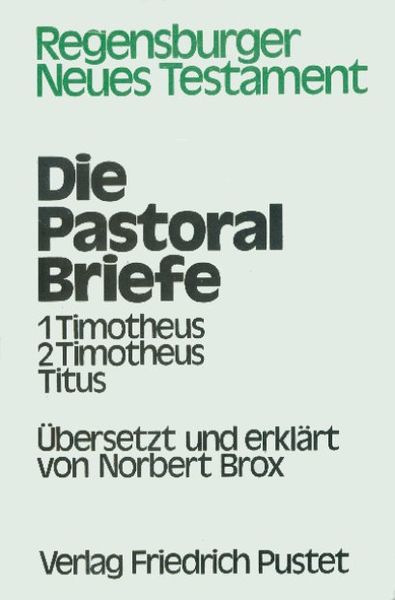 Produktbild: Die Pastoralbriefe
