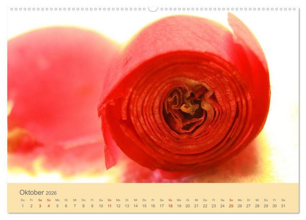 Produktbild: Fantastische Reise in die Welt der Blumen (Wandkalender 2026 DIN A2 quer), CALVENDO Monatskalender