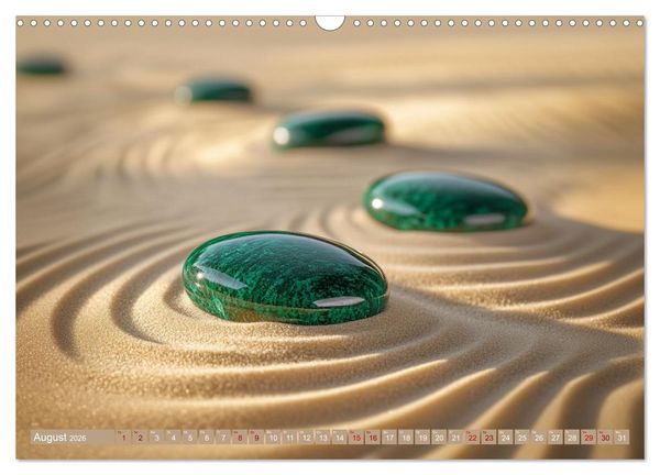 Produktbild: Farbenfrohe Wege zur Stille des Zen (Wandkalender 2026 DIN A3 quer), CALVENDO Monatskalender