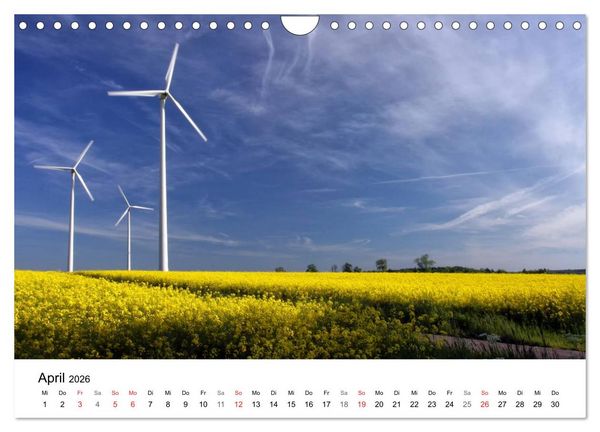Produktbild: Rapsodie (Wandkalender 2026 DIN A4 quer), CALVENDO Monatskalender