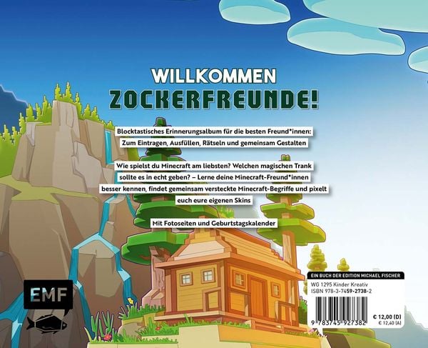 Produktbild: Das Freundebuch f&uuml;r Minecraft-Fans