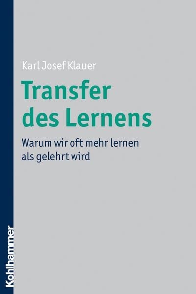 Produktbild: Transfer des Lernens