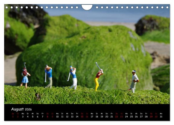 Produktbild: Minis Golf (Wandkalender 2026 DIN A4 quer), CALVENDO Monatskalender