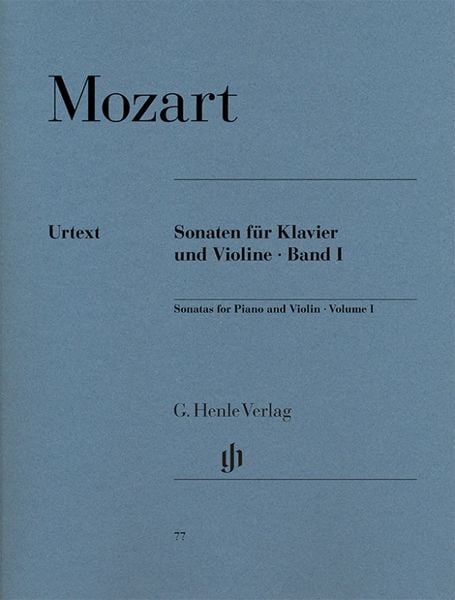 Produktbild: Wolfgang Amadeus Mozart - Violinsonaten, Band I