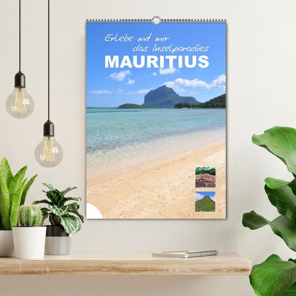 Produktbild: Erlebe mit mir das Inselparadies Mauritius (Wandkalender 2026 DIN A2 hoch), CALVENDO Monatskalender