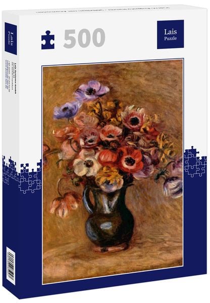 Lais Puzzle Pierre-Auguste Renoir - Stilleben mit Anemonen 500 Teile