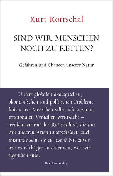 Produktbild: Sind wir Menschen noch zu retten?