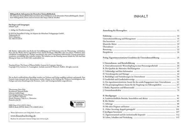 Produktbild: Die Essays von Warren Buffett