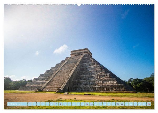 Produktbild: Mexiko - Die wundersch&ouml;ne Halbinsel Yucat&aacute;n Fotokalender 2026 (hochwertiger Premium Wandkalender 2026 DIN A2 quer), Kunstdruck in Hochglanz