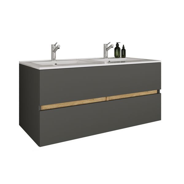 Produktbild: 2 tlg. Badm&ouml;bel-Set mit Waschbecken Cosila-I 112cm