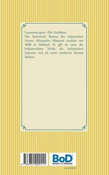 Produktbild: Die Verlobten