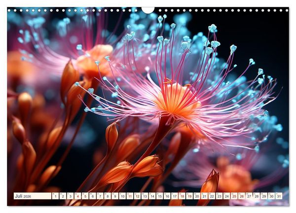 Produktbild: Wunderwelt Mikrokosmos (Wandkalender 2026 DIN A3 quer), CALVENDO Monatskalender