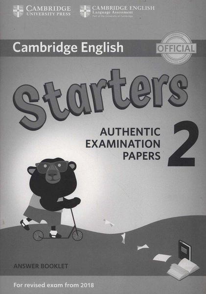 Produktbild: Cambridge English Young Learners 2 for Revised Exam from 2018 Starters Answer Booklet