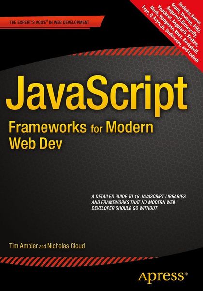 Produktbild: JavaScript Frameworks for Modern Web Dev