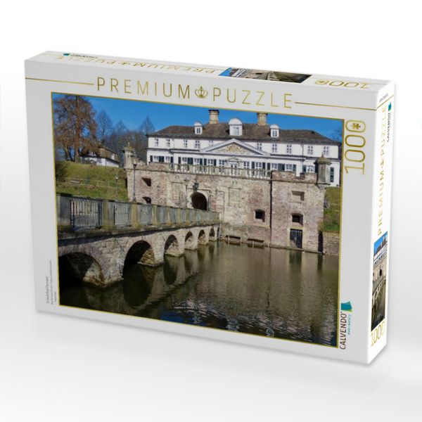 Produktbild: CALVENDO Puzzle Schlo&szlig; Bad Pyrmont | 1000 Teile Lege-Gr&ouml;&szlig;e 64x48cm Foto-Puzzle f&uuml;r gl&uuml;ckliche Stunden