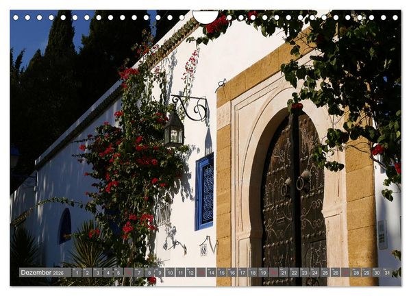 Produktbild: Tunesien - mediterrane Br&uuml;cke zum Orient (Wandkalender 2026 DIN A4 quer), CALVENDO Monatskalender