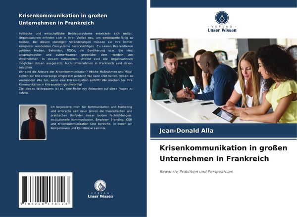 Produktbild: Krisenkommunikation in gro&szlig;en Unternehmen in Frankreich