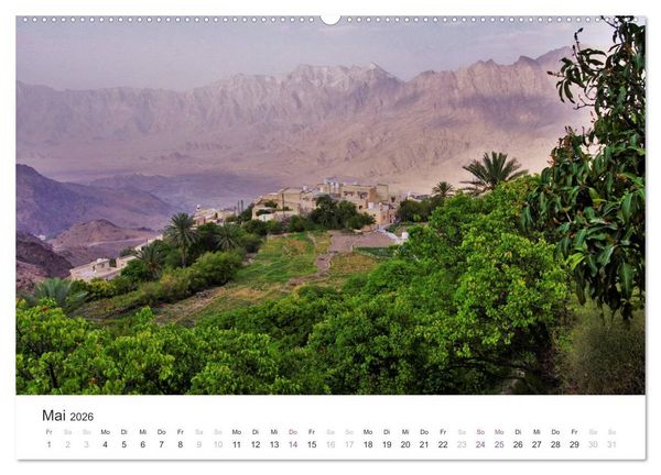 Produktbild: Oman - Arabiens Zauberwelt (Wandkalender 2026 DIN A2 quer), CALVENDO Monatskalender