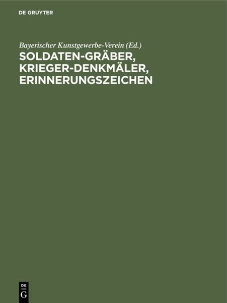 Produktbild: Soldaten-Gr&auml;ber, Krieger-Denkm&auml;ler, Erinnerungszeichen