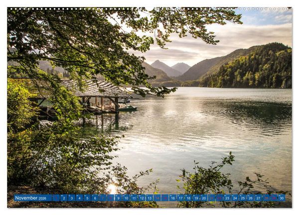 Produktbild: Allg&auml;u - Perle im S&uuml;den (hochwertiger Premium Wandkalender 2026 DIN A2 quer), Kunstdruck in Hochglanz