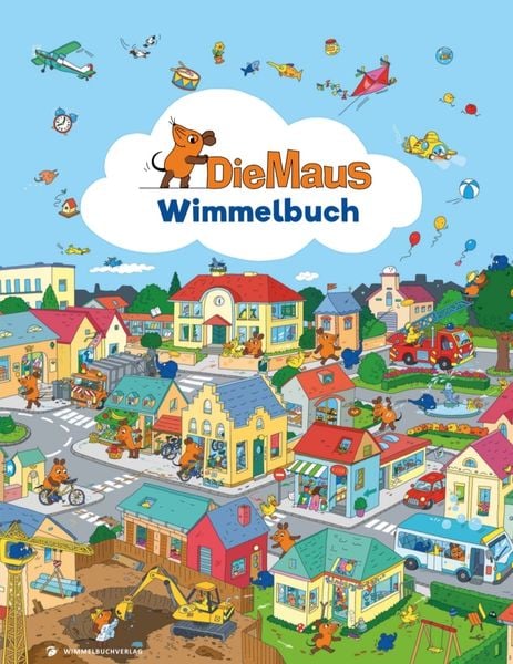 Die Maus - Wimmelbuch, Gebundene Ausgabe von , Adrian & wimmelbuchverlag, 9783947188178