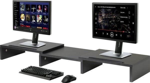 Produktbild: SpeaKa Professional SP-9472624 Monitor-Erh&ouml;hung Schwarz
