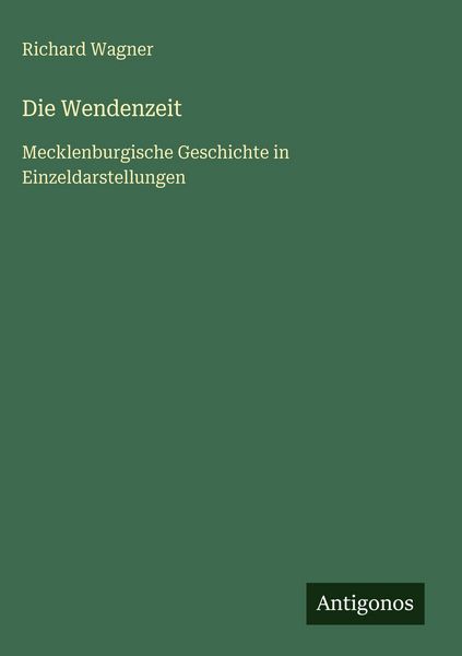Produktbild: Die Wendenzeit