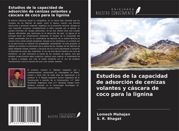Produktbild: Estudios de la capacidad de adsorci&oacute;n de cenizas volantes y c&aacute;scara de coco para la lignina