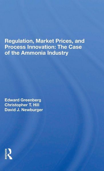 Produktbild: Regulation, Market Prices, And Process Innovation