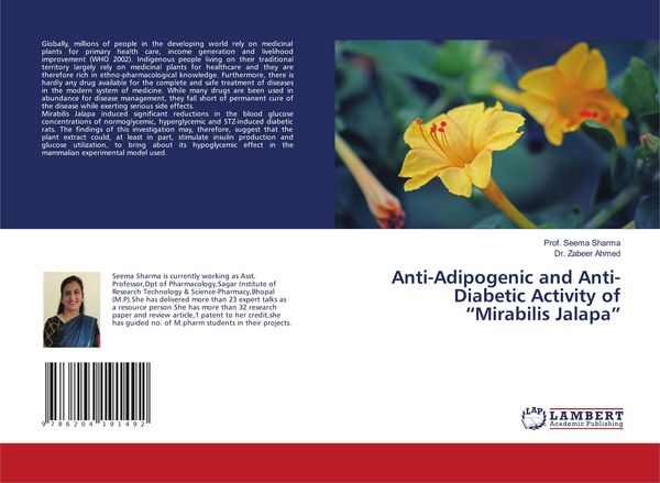 Produktbild: Anti-Adipogenic and Anti-Diabetic Activity of "Mirabilis Jalapa"