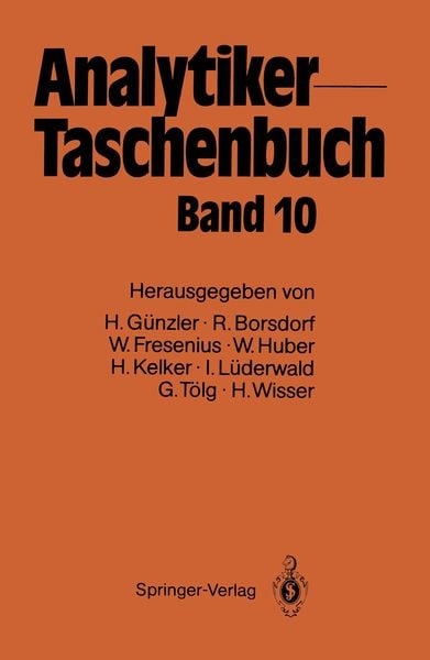 Produktbild: Analytiker-Taschenbuch