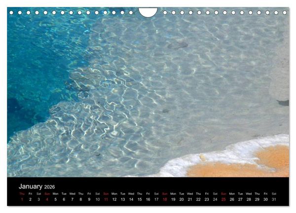 Produktbild: The Yellowstone National Park (Wall Calendar 2026 DIN A4 landscape), CALVENDO 12 Month Wall Calendar